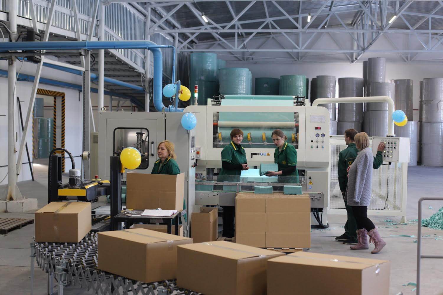 Паперові та картонні фабрики