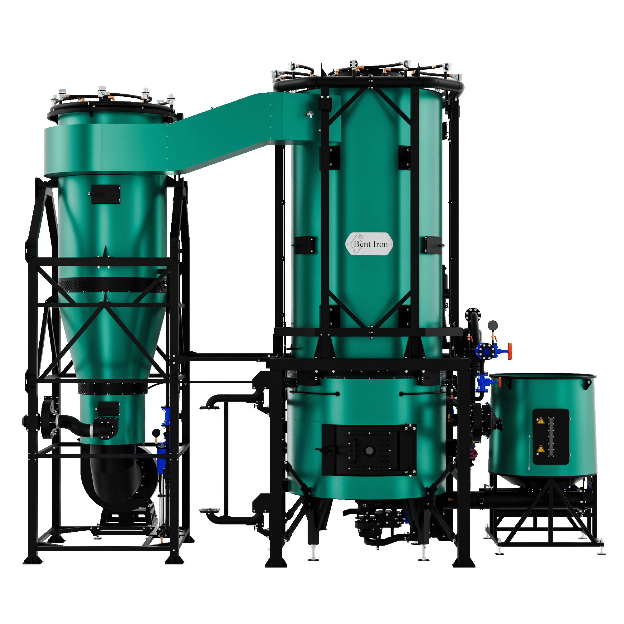 ПЕРЕВАГИ «BENT-IRON» перед традиційнимипаровими котлами